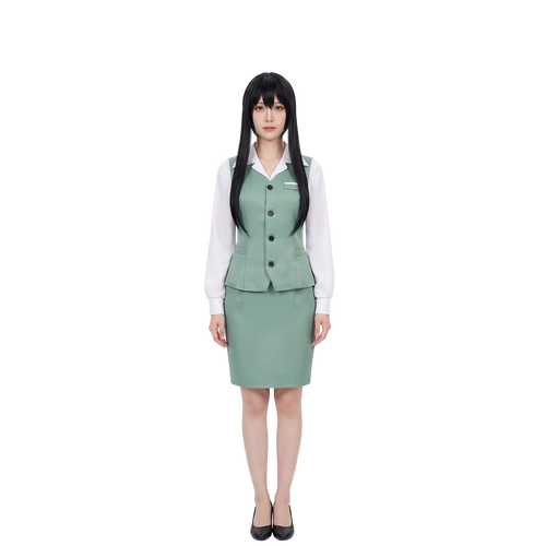 Yor Forger Cosplay-Kostüm – SPY×FAMILY – Outfit und Perücke
