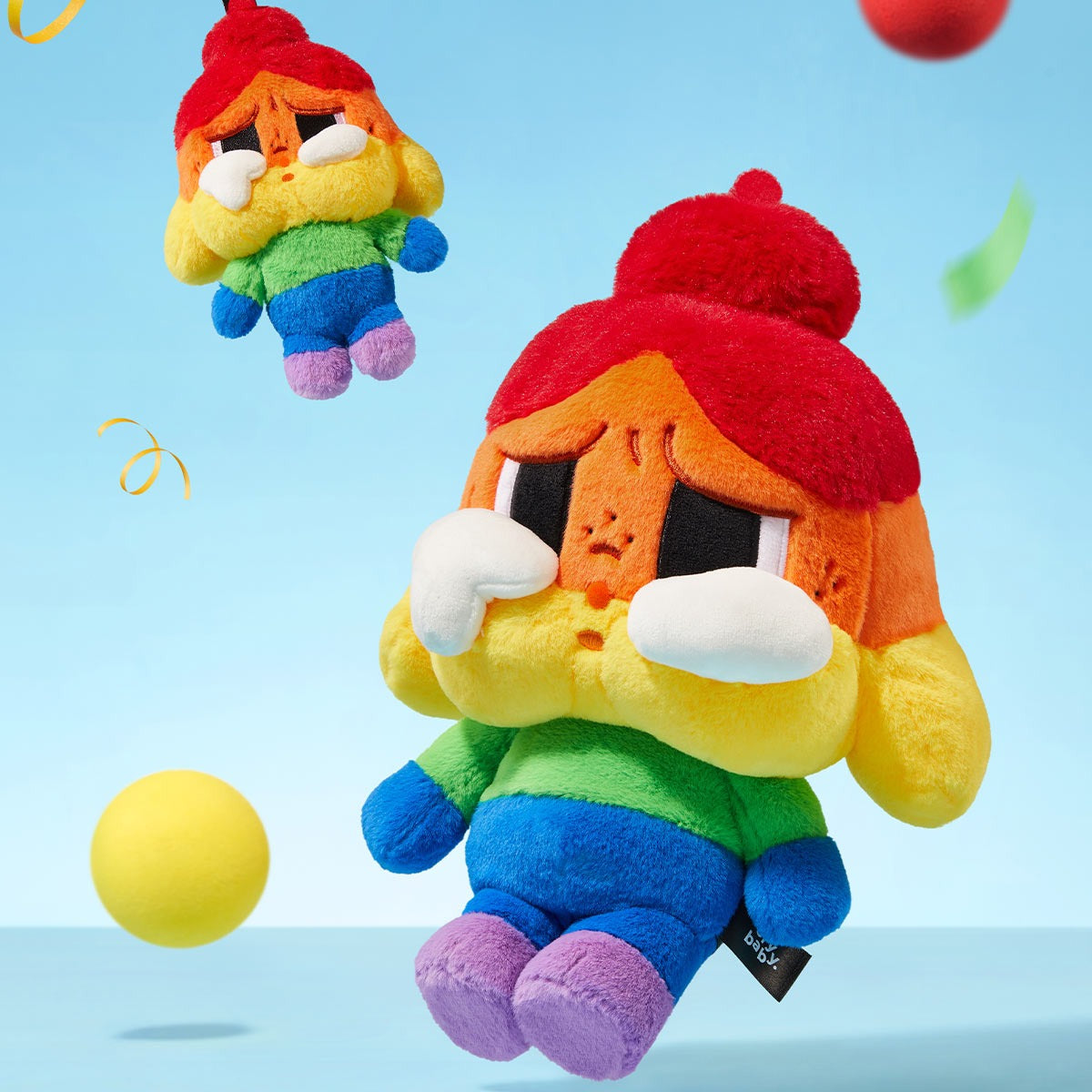 CRYBABY Cheer Up Baby Series Plush - photo officielle POP MART