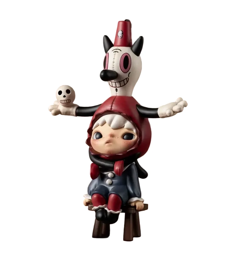 POP MART Hirono × Base Man – Blindbox-Figur 12,5 cm