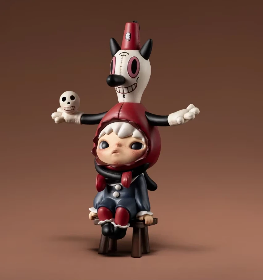 POP MART Hirono × Base Man – Figurine Blind Box 12,5 cm