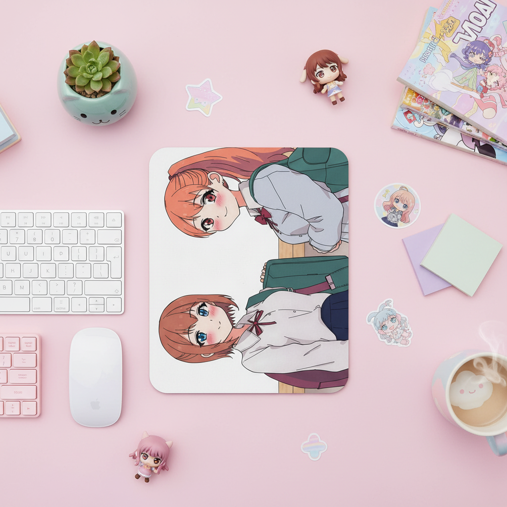 Mauspad SJ Anime - Ina und Mia