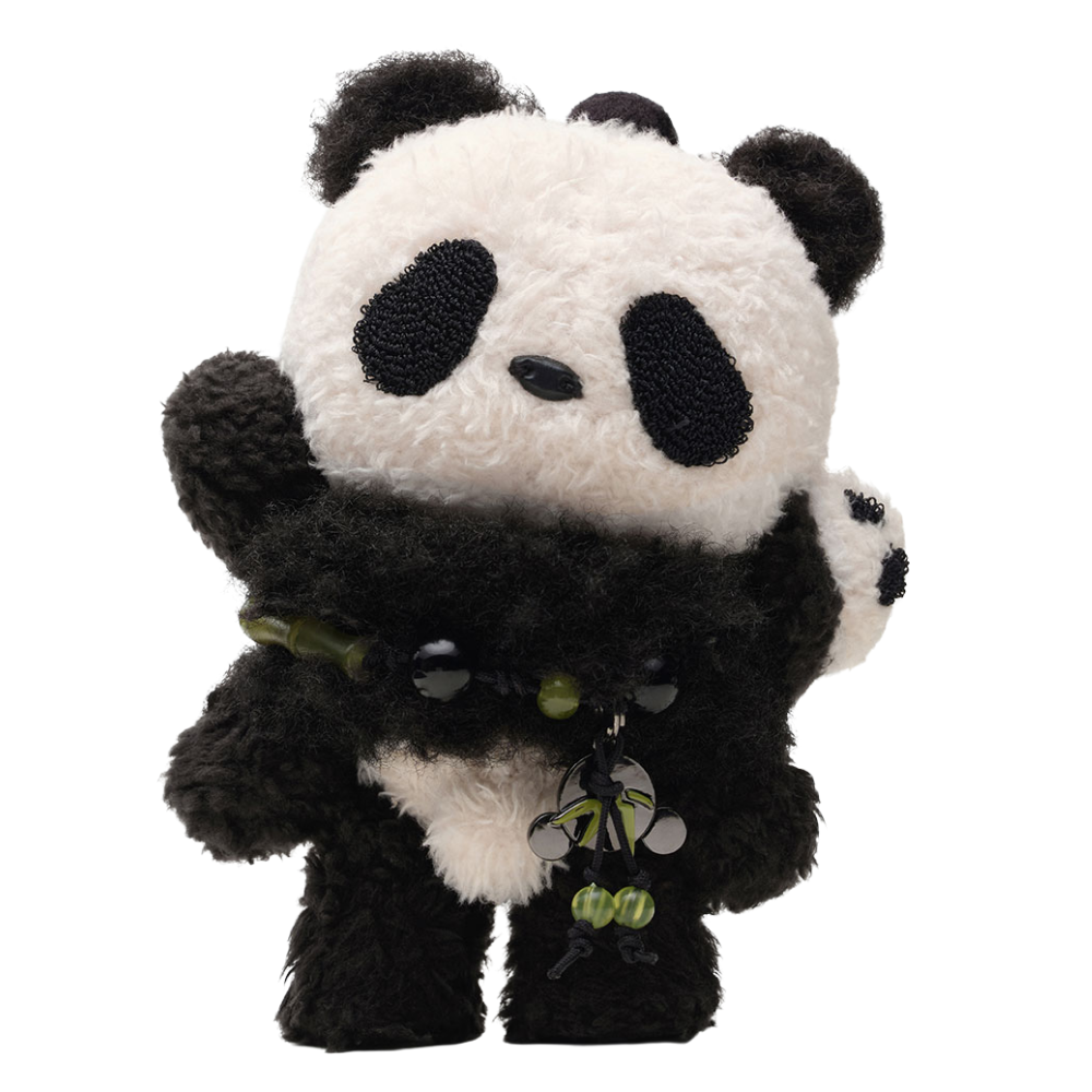 SKULLPANDA Lazy Panda Anhänger-Plüschtier