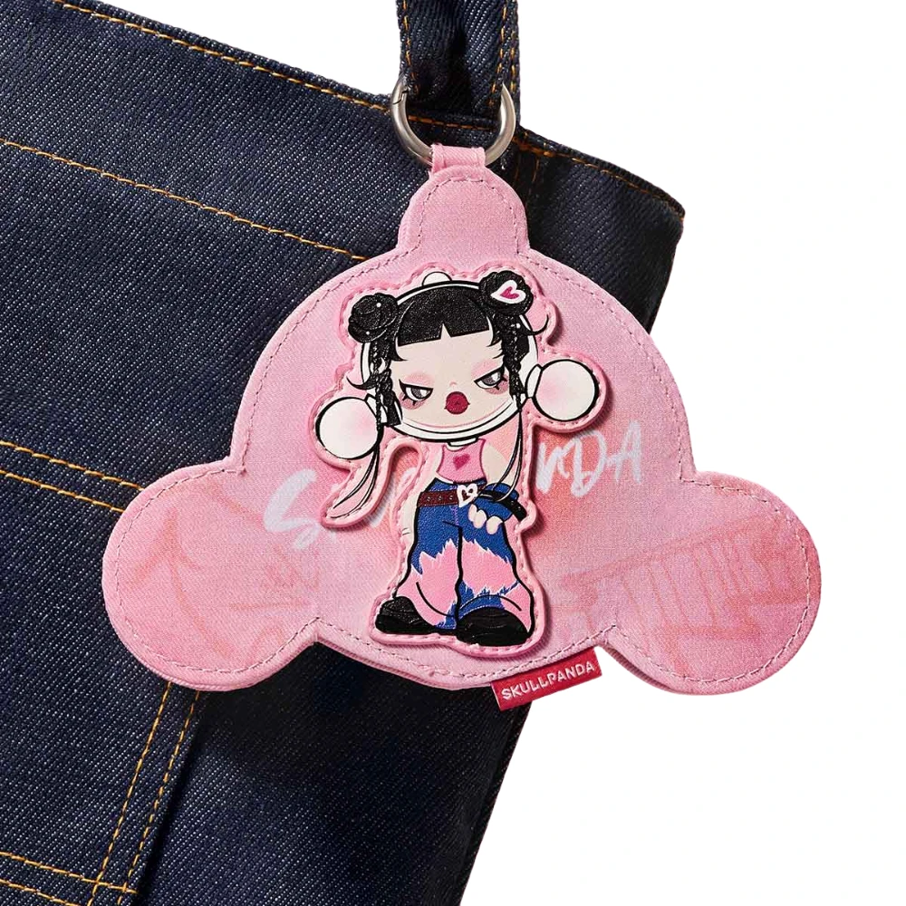 Pop Mart SkullPanda Cheers To Myself Mini Sac Denim Edition Collection Capsule Édition Limitée by POP MART INTERNATIONAL GROUP LIMITED