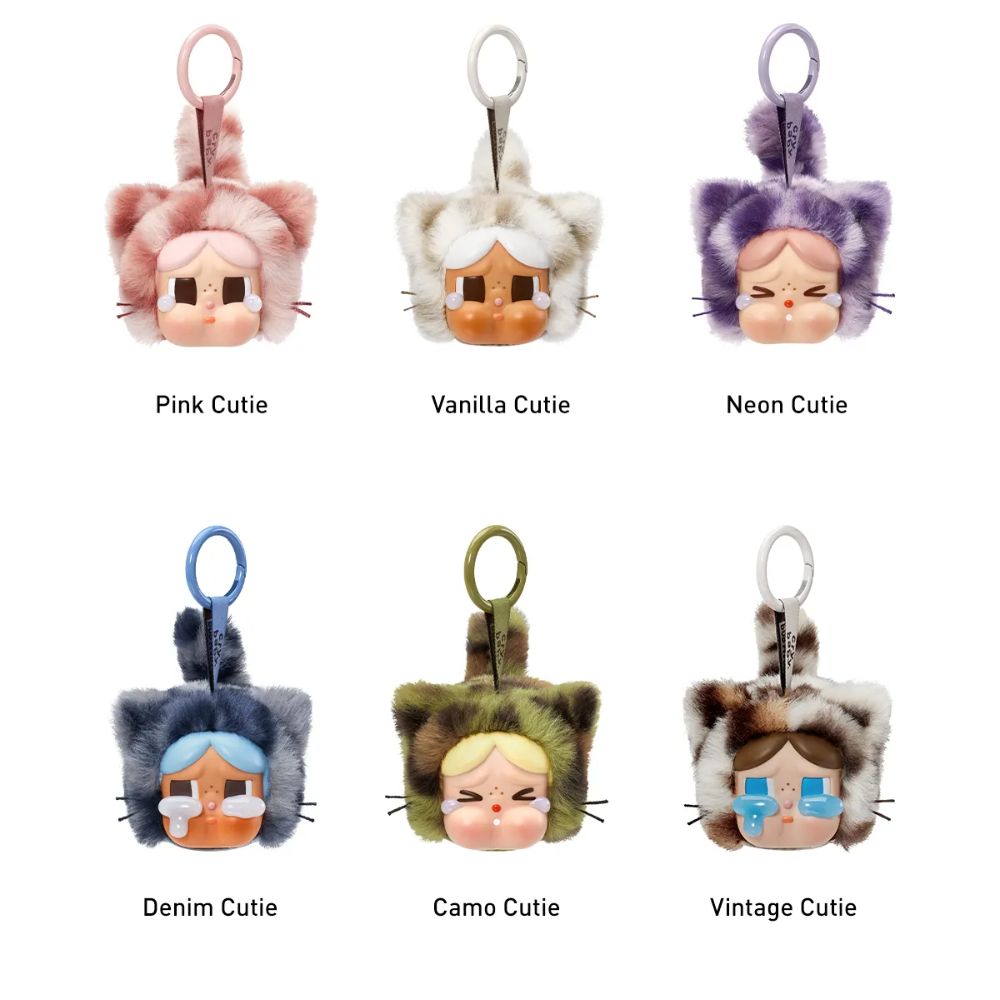 Porte-clé CRYBABY – Série Wild but Cutie (Blind Box officielle POP MART)