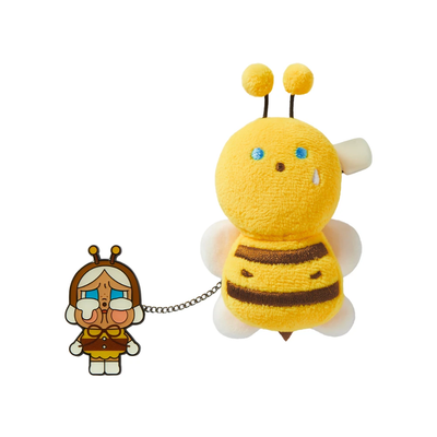POP MART Crybaby Peluche Badge avec Médaille