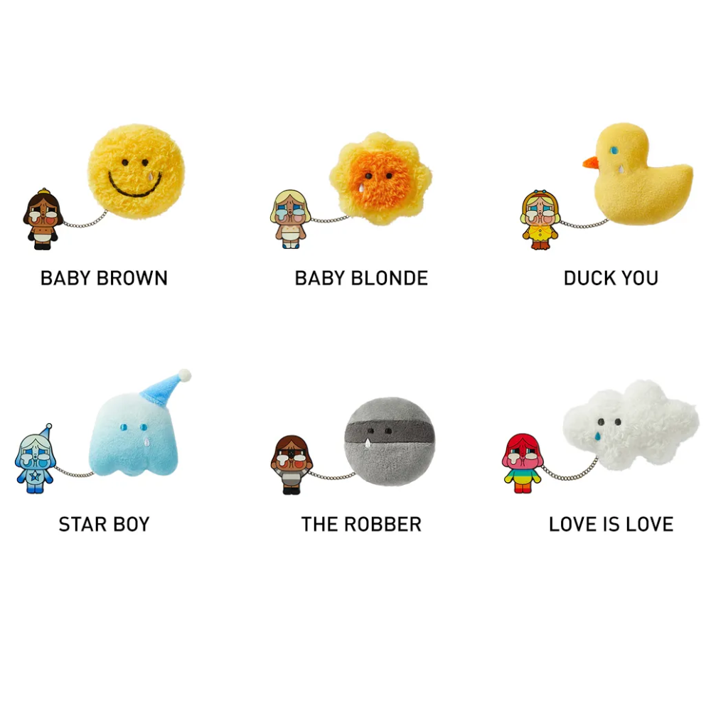 Peluche‑badge Blind Box CRYBABY Crying Again Series – Pop Mart
