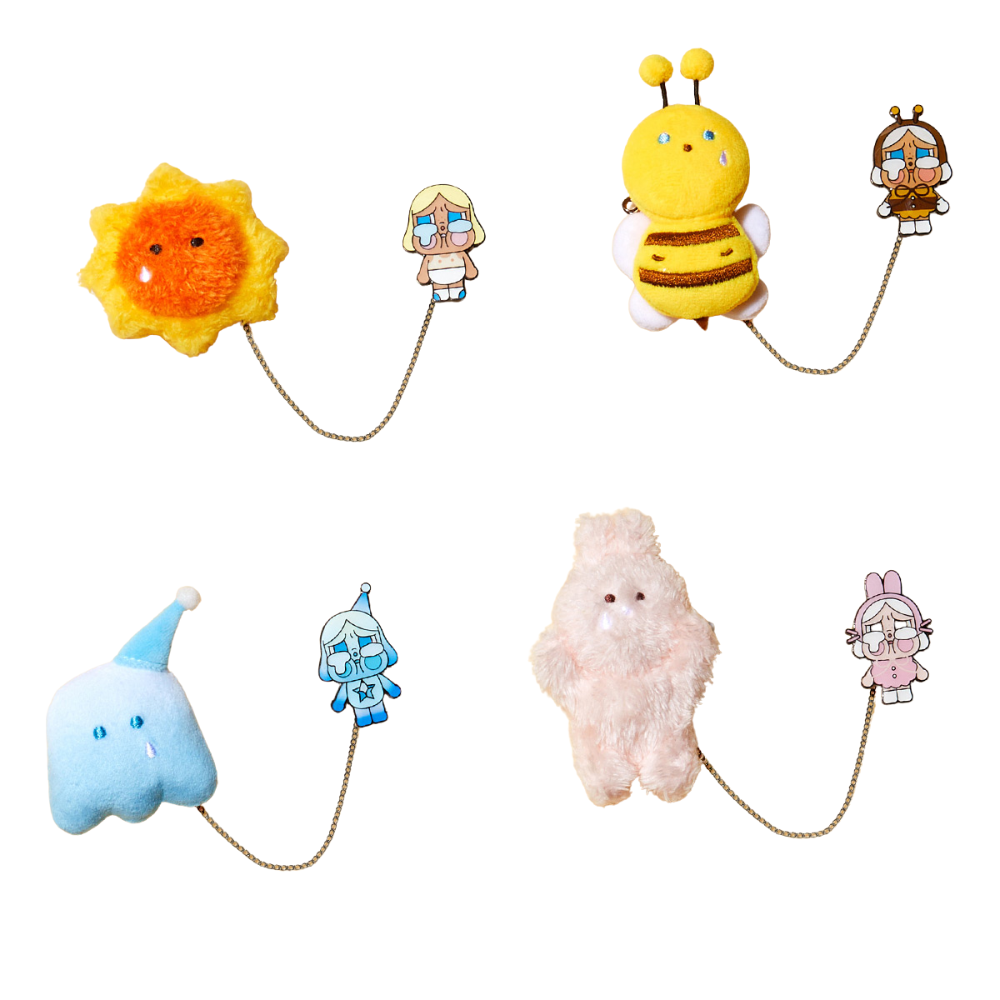 Peluche‑badge Blind Box CRYBABY Crying Again Series – Pop Mart