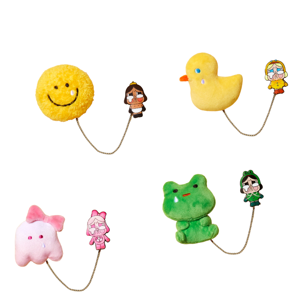 Peluche‑badge Blind Box CRYBABY Crying Again Series – Pop Mart