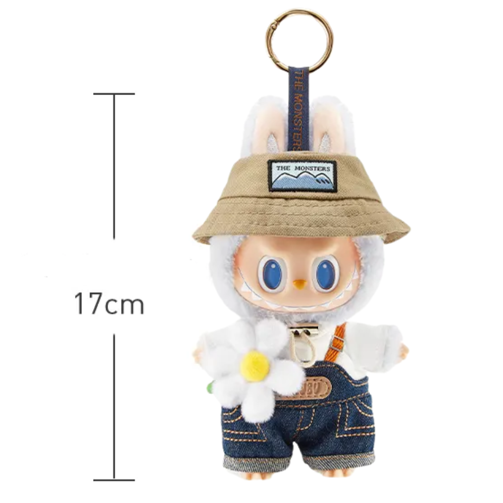 Labubu Fall in Wild – Figurine Vinyle Peluche Porte-Clés Pop Mart (17 cm)