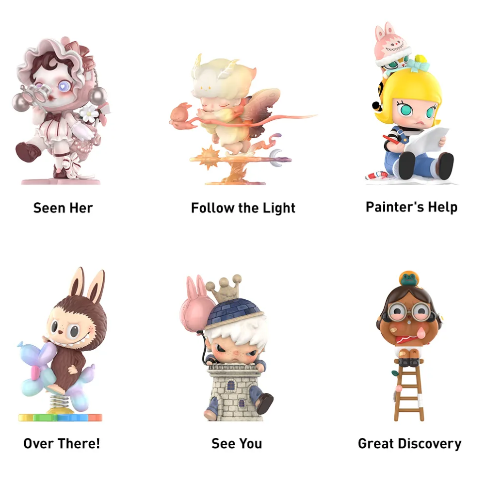 Pop Mart Figurine Blind Box Finding Mokoko Série Limitée Collection Exclusive Édition Collector by POP MART INTERNATIONAL GROUP LIMITED