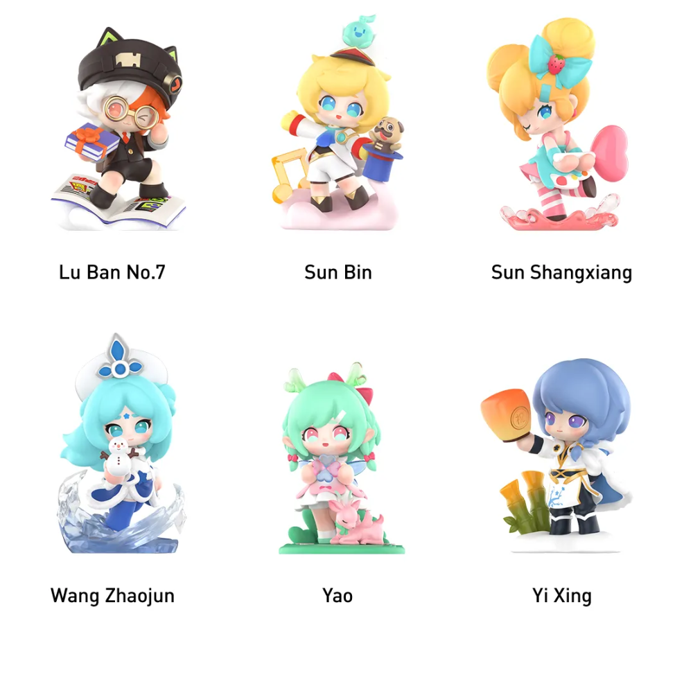 Pop Mart Baby Heroes Gratitude Season Figurine Honor of Kings Boîte Surprise Édition Limitée by POP MART INTERNATIONAL GROUP LIMITED