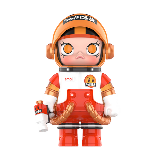 MEGA SPACE MOLLY 100% × emoji™ – Figurine Blind Box POP MART