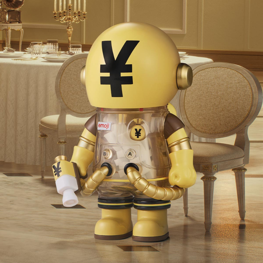 POP MART Figurine Mega Space Molly Emoji Series Édition Limitée Blind Box Collection Exclusive Pour Fans Collectionneurs by POP MART INTERNATIONAL GROUP LIMITED