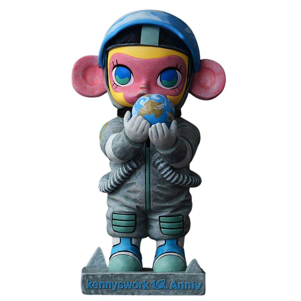MOLLY Anniversary Statues – Figurine POP MART Série Classique Rétro