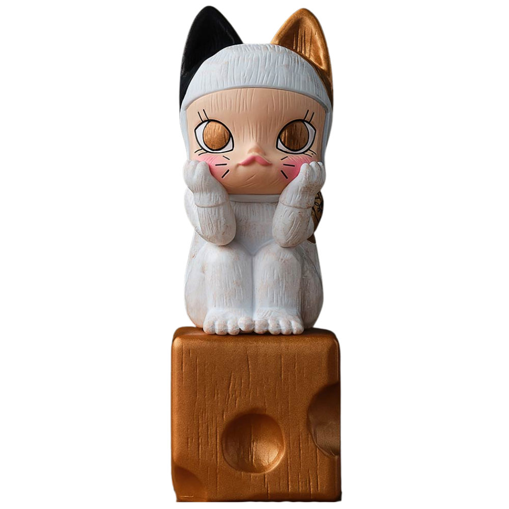 MOLLY Anniversary Statues – Figurine POP MART Série Classique Rétro