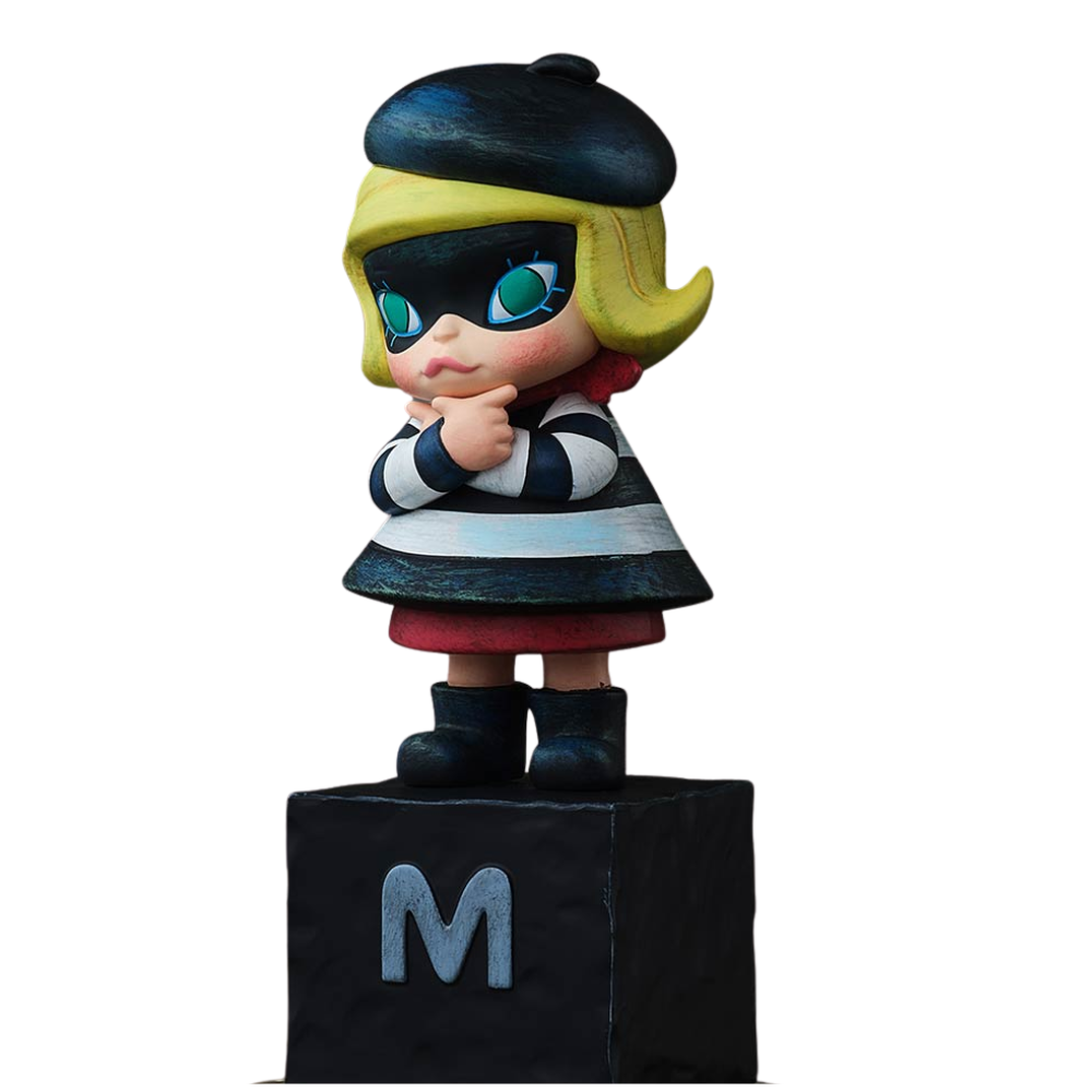 MOLLY Anniversary Statues – Figurine POP MART Série Classique Rétro