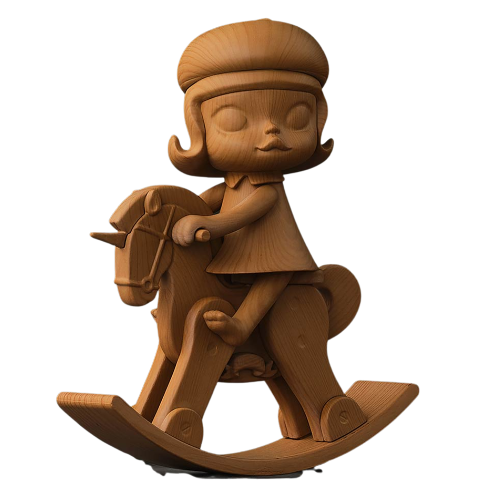 MOLLY Anniversary Statues – Figurine POP MART Série Classique Rétro