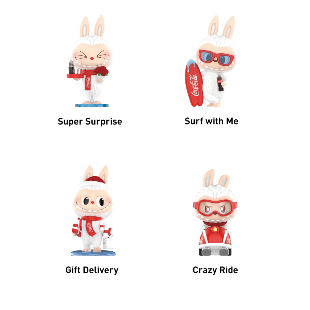 THE MONSTERS × Coca-Cola – Figurines Blind Box (Édition Collector)
