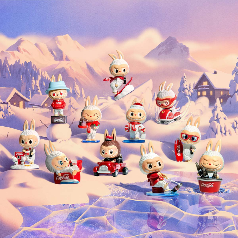 Pop Mart Figurines The Monsters Coca Cola Collection Édition Limitée Boîte Surprise by POP MART INTERNATIONAL GROUP LIMITED