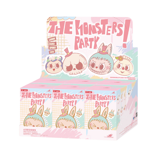THE MONSTERS Party – Peluche réversible surprise !