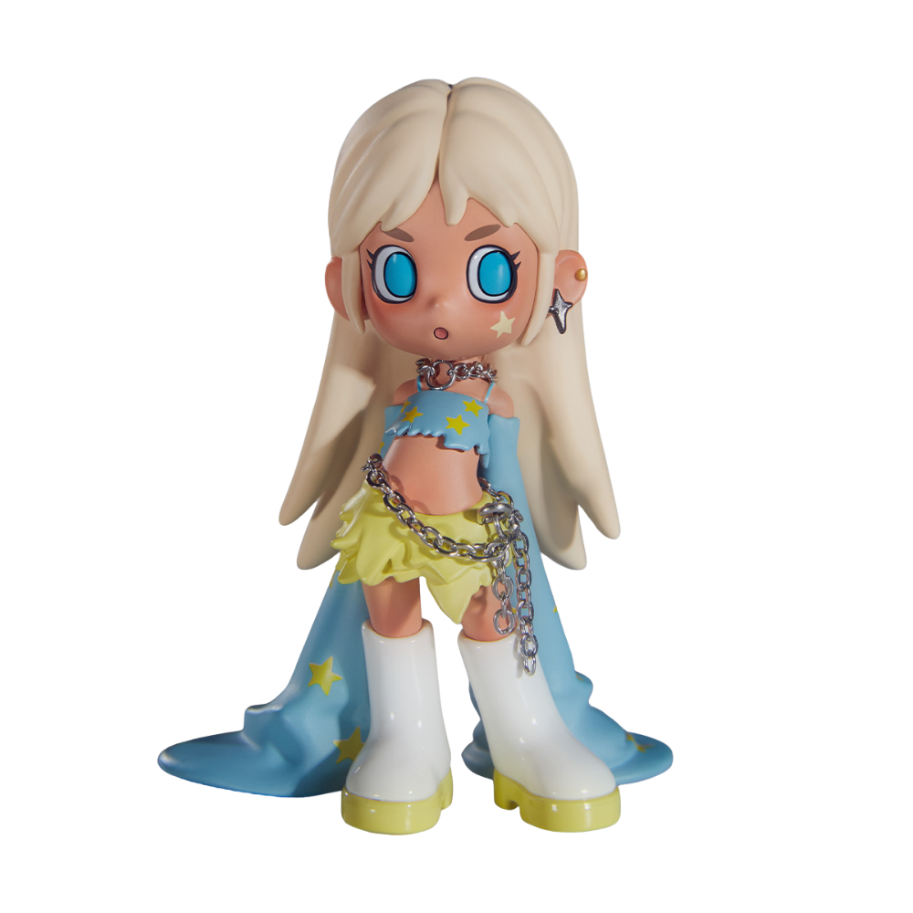 Pop Mart Lil Peach Riot Loading Figurine Blind Box Techpunk Collection Édition Limitée by POP MART INTERNATIONAL GROUP LIMITED