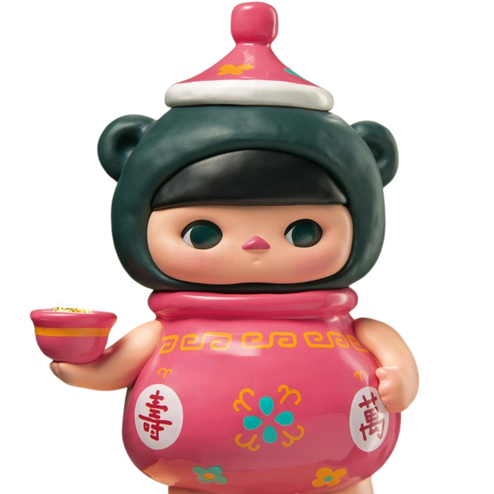 Pop Mart Pucky Figurine Gourmande The Feast Édition Limitée by POP MART INTERNATIONAL GROUP LIMITED