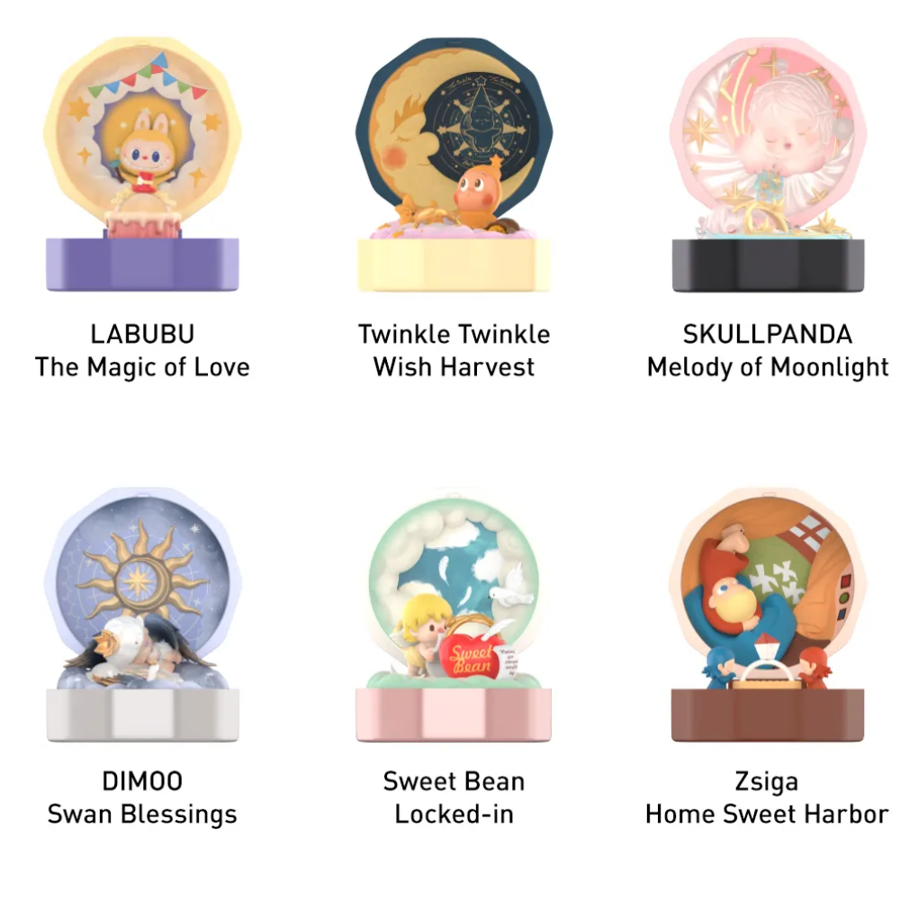 POP MART Figurine Blind Box Boîte À Bijoux Romantic Ring Box Series 4 Édition Limitée by POP MART INTERNATIONAL GROUP LIMITED