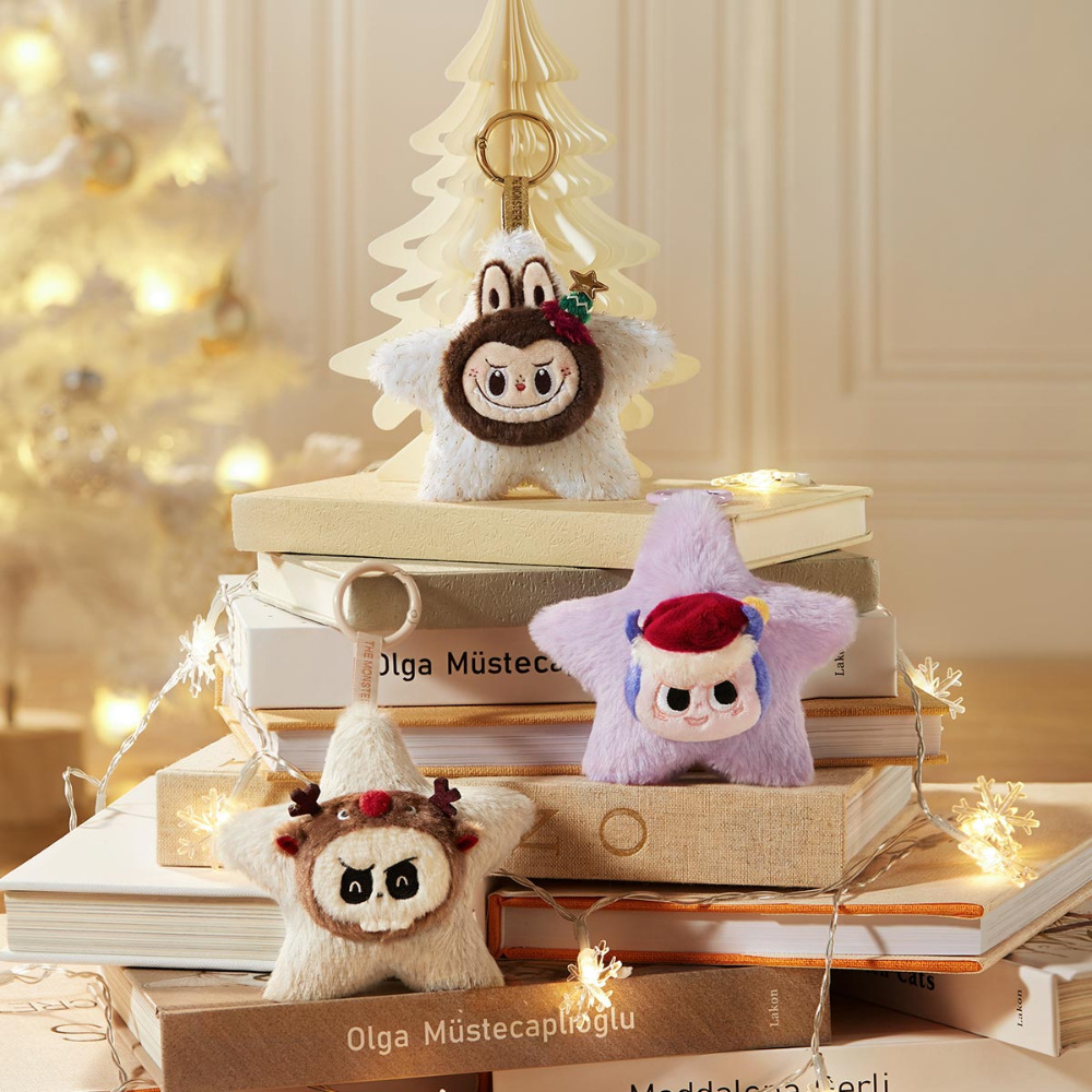 THE MONSTERS Classic Séries – Labubu Sparkly Plush Pendant Blind Box