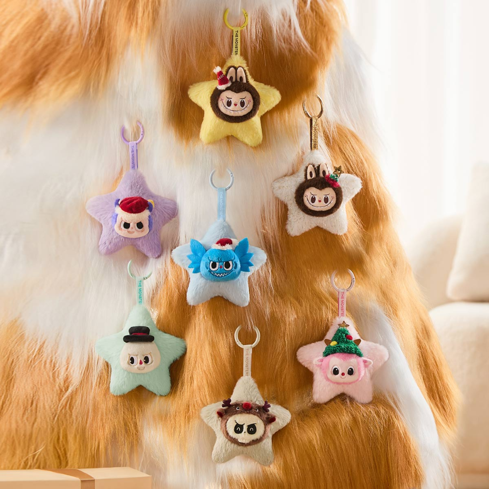 THE MONSTERS Classic Séries – Labubu Sparkly Plush Pendant Blind Box