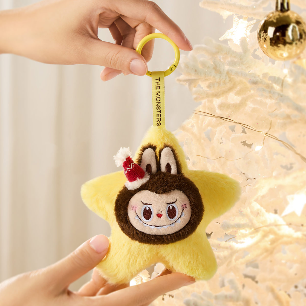 THE MONSTERS Classic Séries – Labubu Sparkly Plush Pendant Blind Box