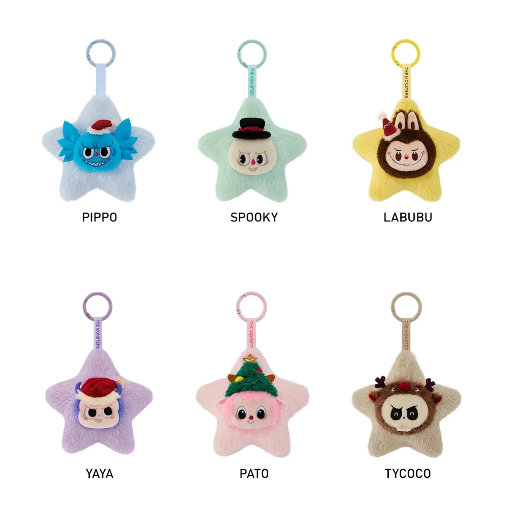 THE MONSTERS Classic Séries – Labubu Sparkly Plush Pendant Blind Box