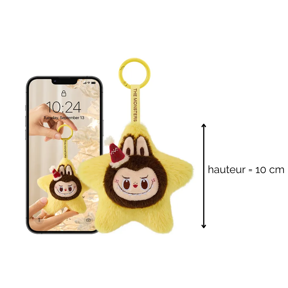 THE MONSTERS Classic Séries – Labubu Sparkly Plush Pendant Blind Box