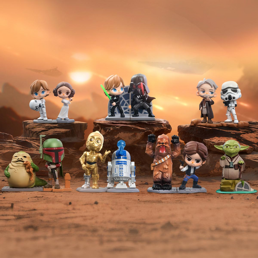 Star Wars Figurine Blind Box – Collection POP MART Officielle (Dark Vador, Yoda & Plus)