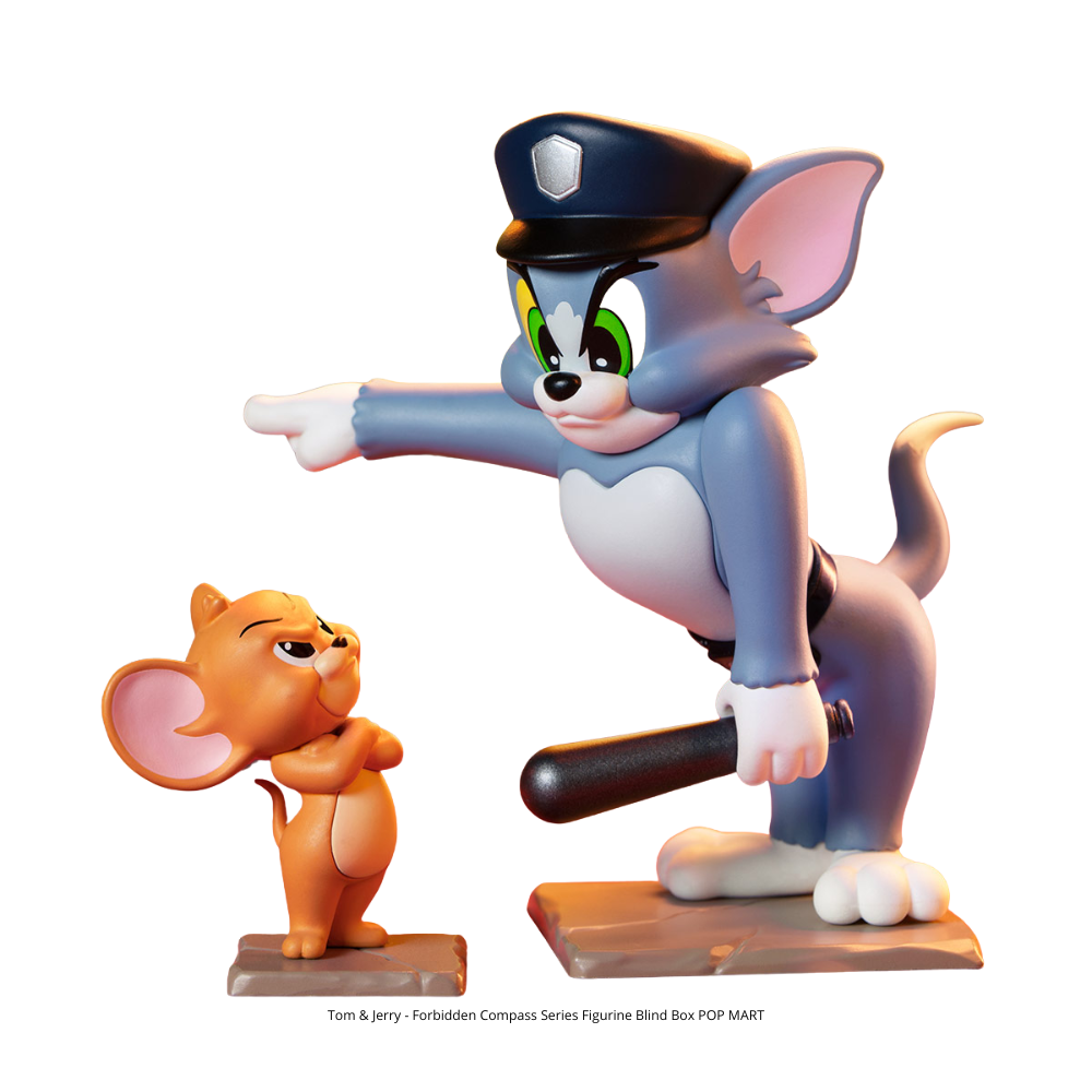 POP MART Tom et Jerry Figurine Boîte Surprise Forbidden Compass Series Édition Limitée by POP MART INTERNATIONAL GROUP LIMITED