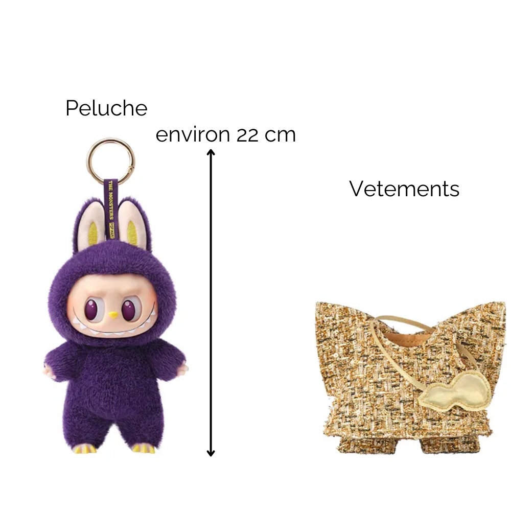 Pop Mart Pronounce Porte Clés Wings Of Fortune Dorée Édition Limitée Exclusivité Mondiale by POP MART INTERNATIONAL GROUP LIMITED