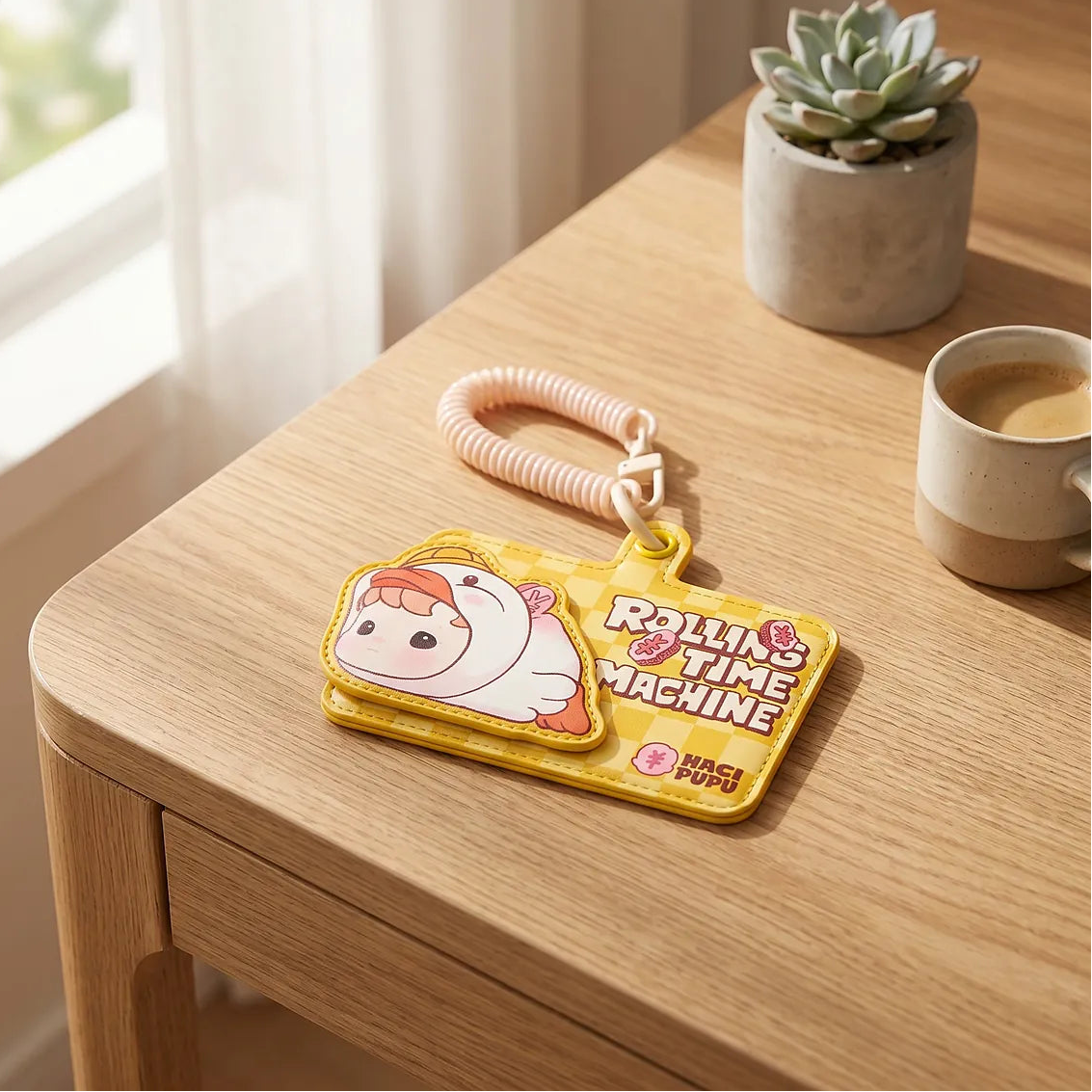 POP MART Hacipupu Rolling Time Machine – Kartenhalter