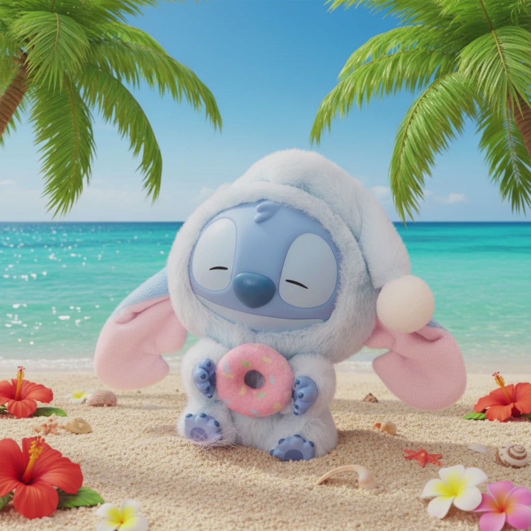 Disney Stitch Plüschtier, weicher Pastellsamt, zartes Kawaii