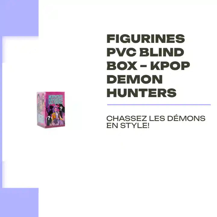 Figurines PVC blind box &ndash; Kpop Demon Hunters by@Outfy