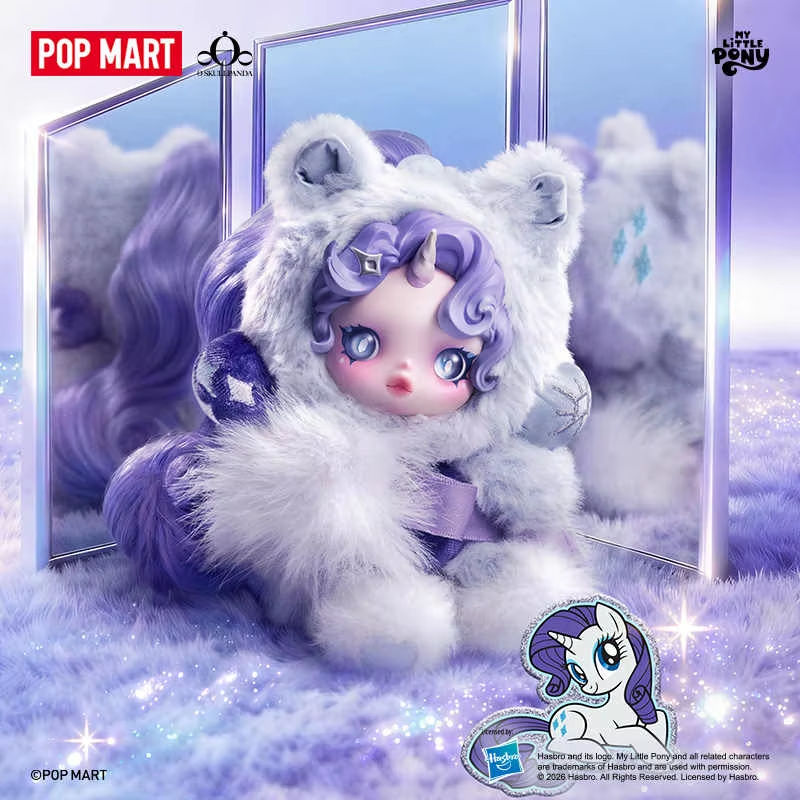 Skullpanda x My Little Pony — boîte de 6 blind boxes surprise Pop Mart | MBK
