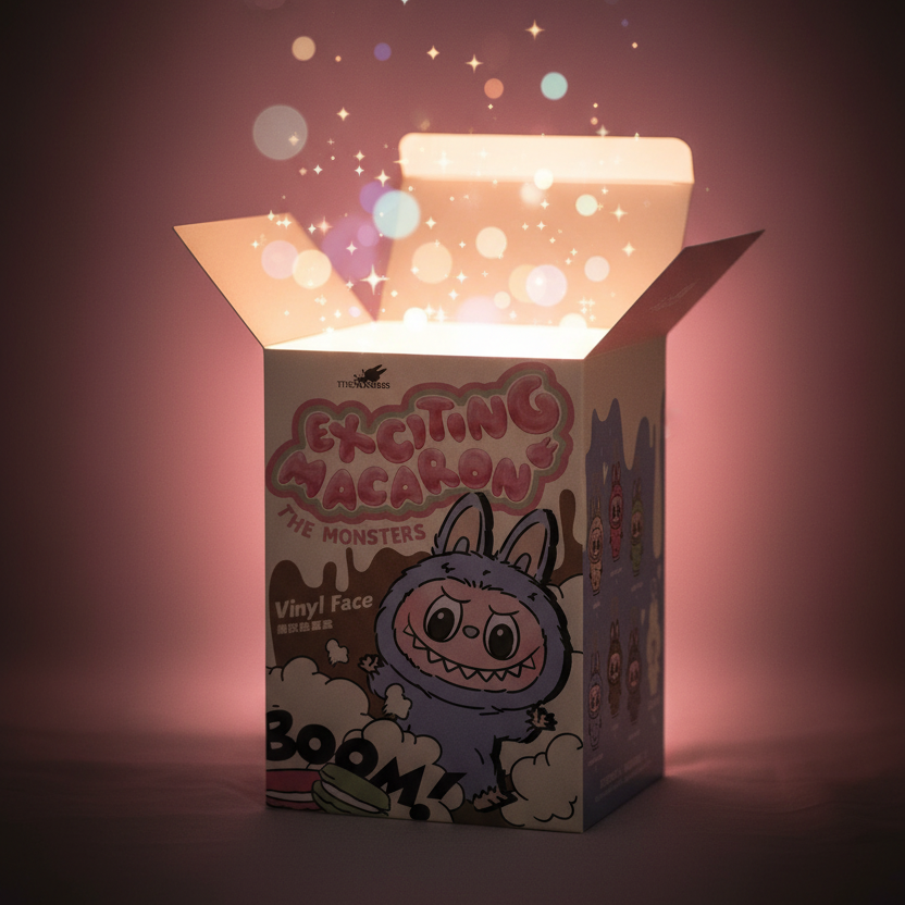 Blind Box Vinyl Face – The Monsters Exciting Macaron | MBK