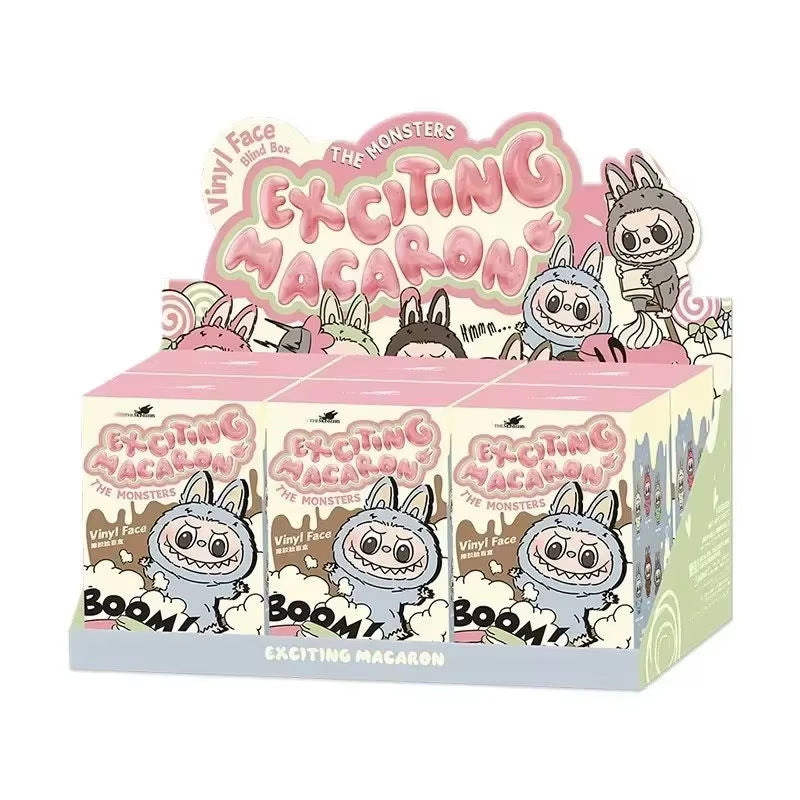 The Monsters Exciting Macaron — boîte de 6 blind boxes surprise Pop Mart | MBK