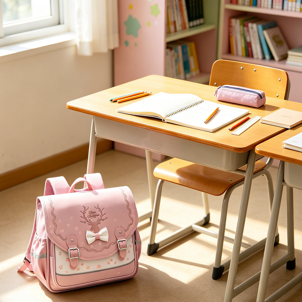 Orthopädischer Blumen-Rucksack – Kawaii Schulranzen für Mädchen