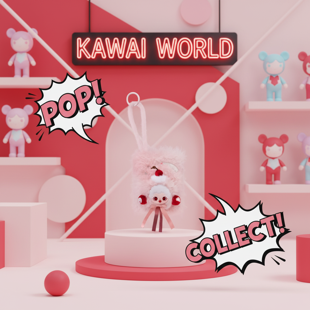 POP MART Skullpanda You Found Me — Mini Blind Box-Tasche