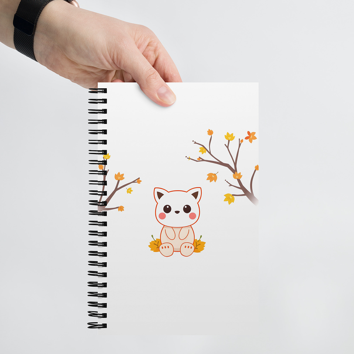 Spiralnotizbuch MBK - Kitty Forest