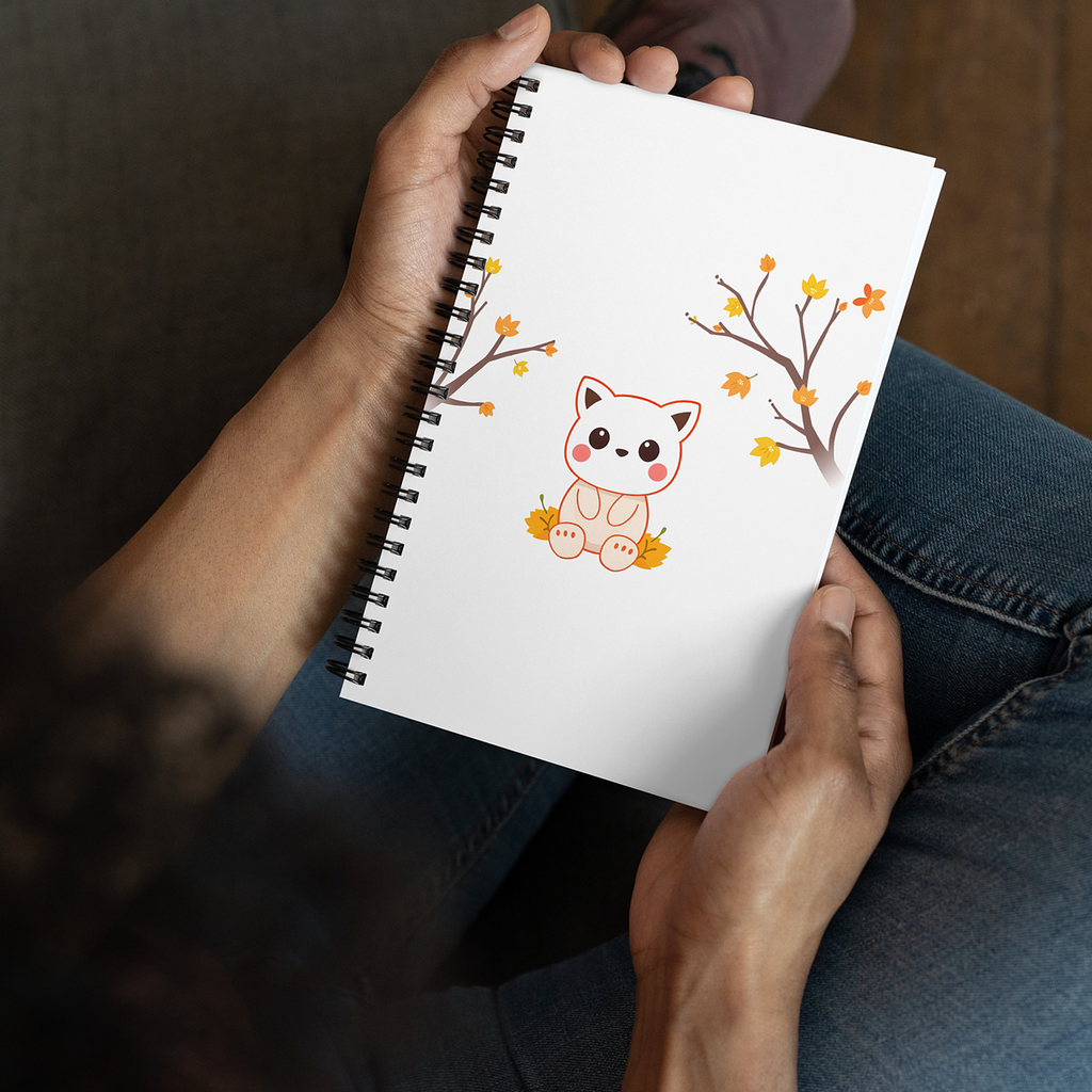 Spiralnotizbuch MBK - Kitty Forest