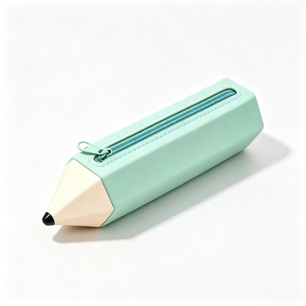 Kawaii Bleistift-Silikon-Federmäppchen – Große Kapazität